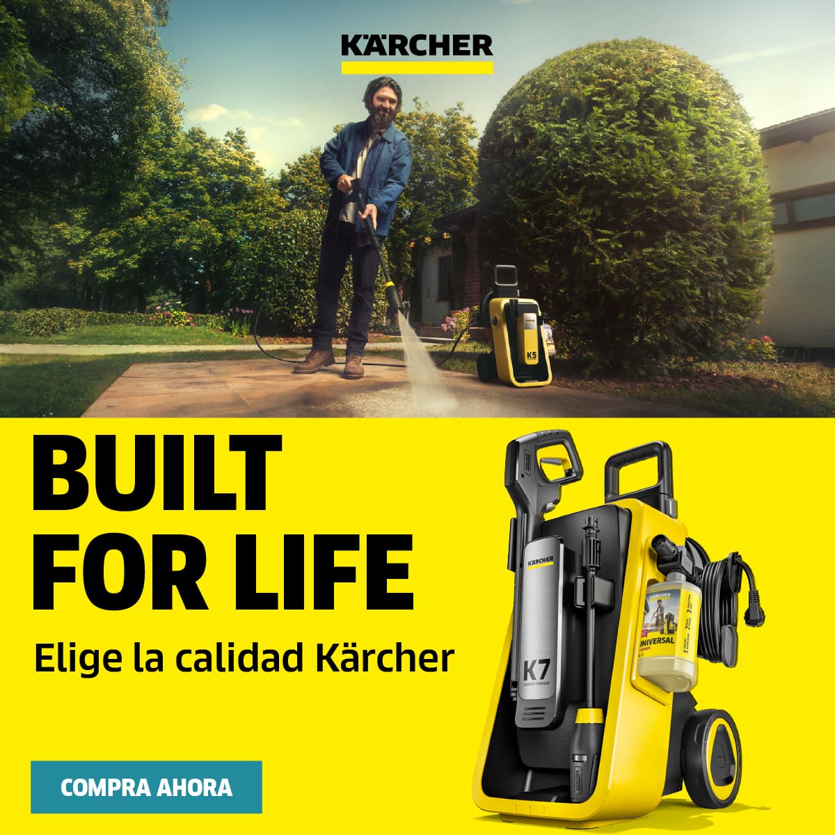 Miniatura del proyecto Karcher Built for Life Campaign